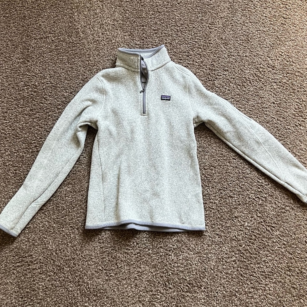 Patagonia Women’s Better Sweater 1/4 Zip (Grey) Size: S